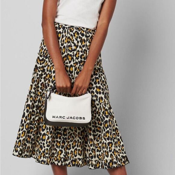 MARC JACOBS The Soft Box 23 Colorblock Leather Crossbody Bag, Cotton Multi - Picture 16 of 16